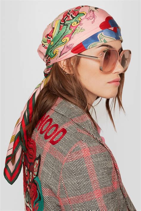 gucci hair scarves|authentic Gucci scarves.